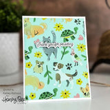 Honey Bee Stamps - Pet Friends - 6"x6" Layering Stencil (Set of 6)